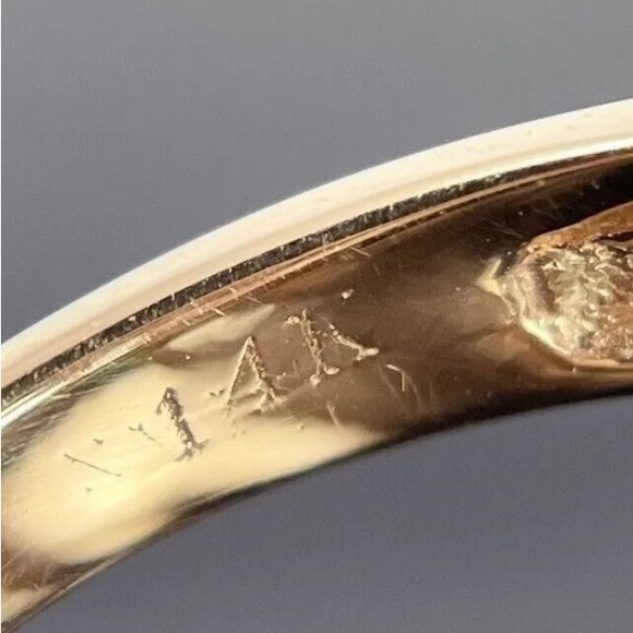 Sold! LeVian,Tsavorite,Rhodolite,Citrine,Smokey Quartz 14K Rose Gold Ring 7.5 - Picture 10 of 14